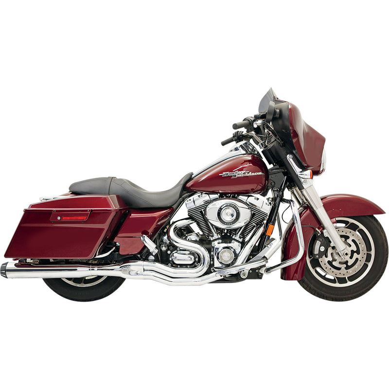 Bassani Xhaust Road Rage II B1 Power 2-Into-1 Exhaust System - FLH-777 For Harley Touring 1995-2016