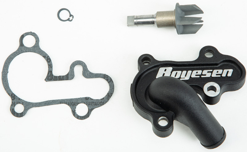 Boyesen Waterpump Cover & Impeller Kit Black - WPK-20B Suzuki RM 80 / RM 85 1989-2023