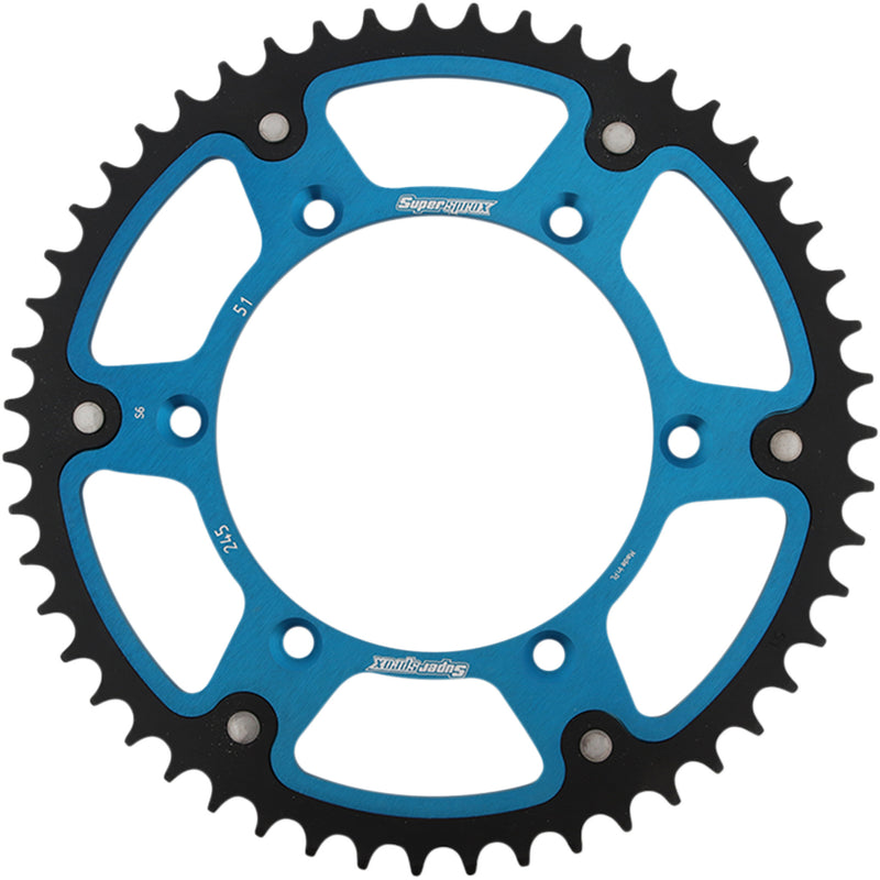 Supersprox Sprocket - RST-245-51-BLU Yamaha Dirt Bikes 1999-2022