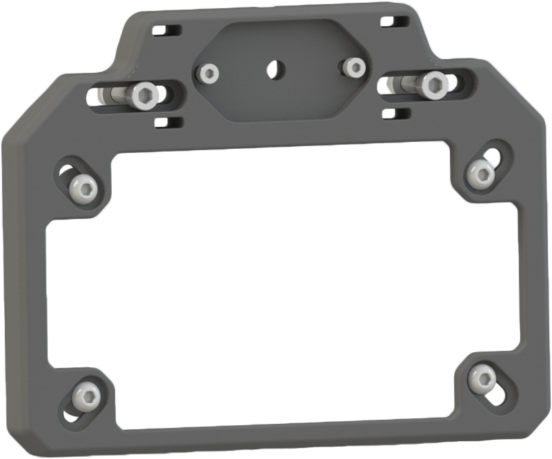 Atv Tek 45-2121 ESPLATE ADJUSTABLE LICENSE PLATE BRACKET W/ LED LIGHT