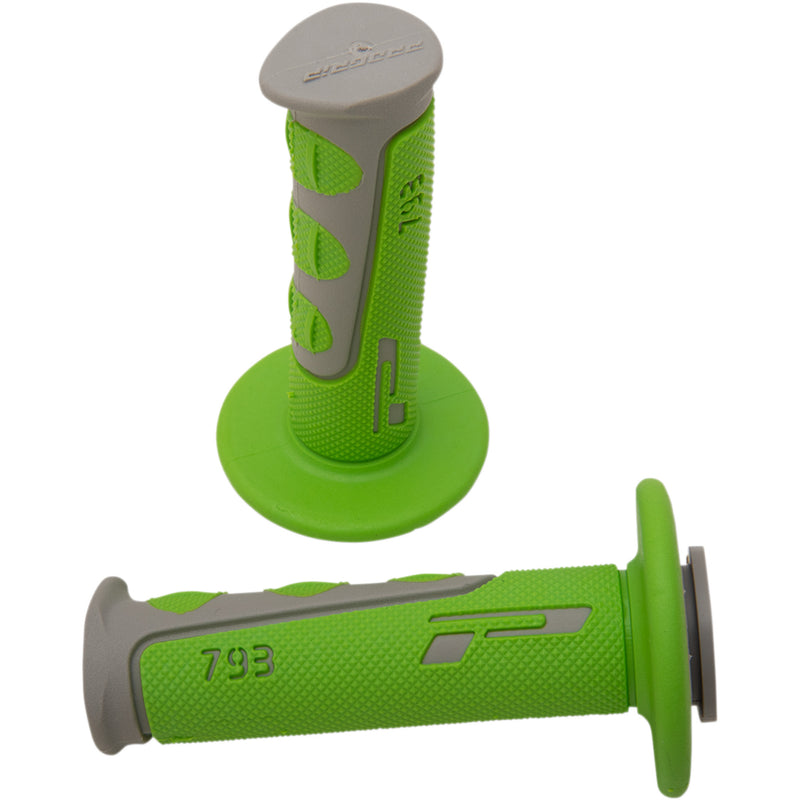 PRO GRIP 0630-0122 PA079300GRVE 793 Grips Grips - 793 - Gray/Green