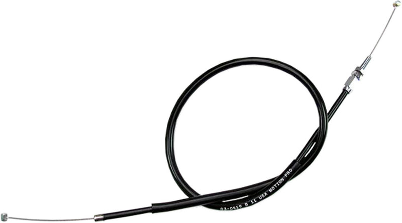 Motion Pro Black Vinyl Throttle Push Cable - 03-0419 Kawasaki Ninja 250R 2008-2012