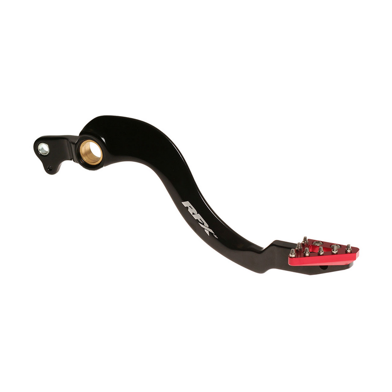 RFX Rear Brake Pedal RED Solid-TIP - FXRB 10201 99RD Honda CRF450R / CRF250R / CRF450RX / CRF250RX 2005-2025