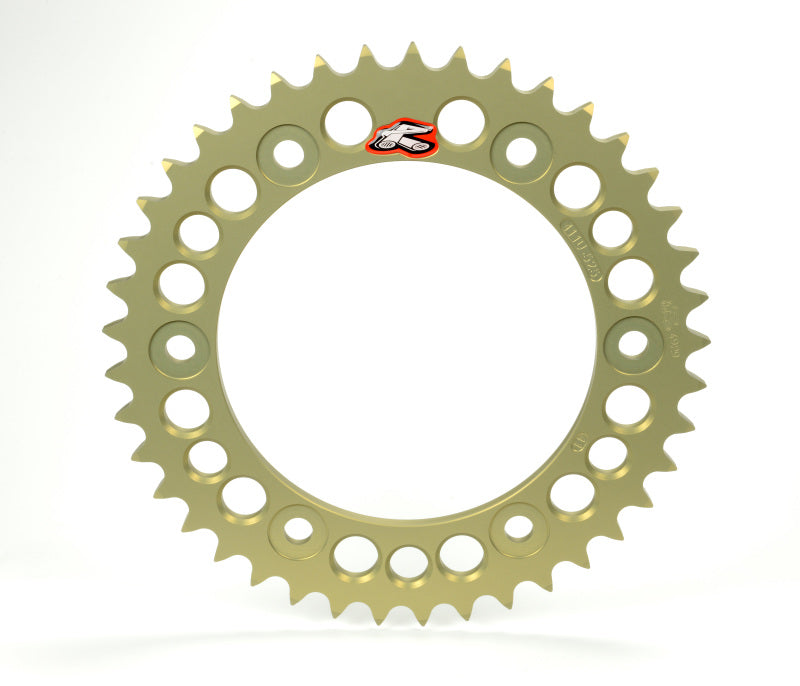 Renthal 184U-530-42P-HA 04-05/ 11-20 Kawasaki ZX 1000/ ZX-10R SE Rear Sprocket - Hard Anodized 530-42P Teeth - User 1