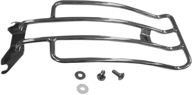 Harddrive Solo Luggage Rack Chrome Flstf - C77-0075 For Harley Screamin' / Softail 2005-2017