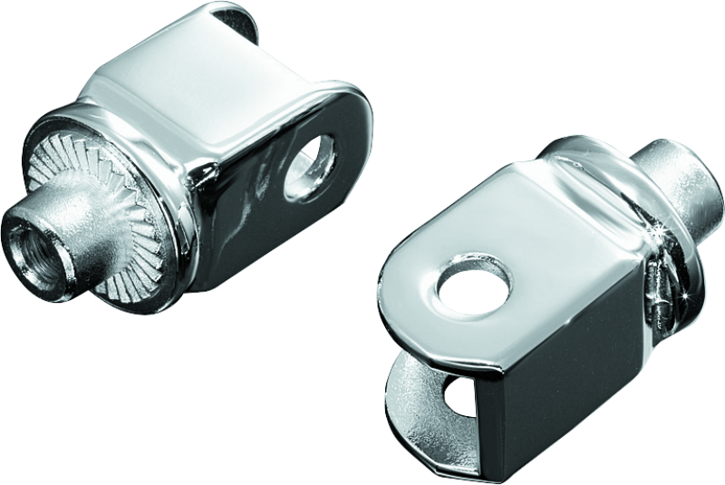 Kuryakyn 8815 Splined Peg Adapter Honda Front Chrome - Photo - Primary