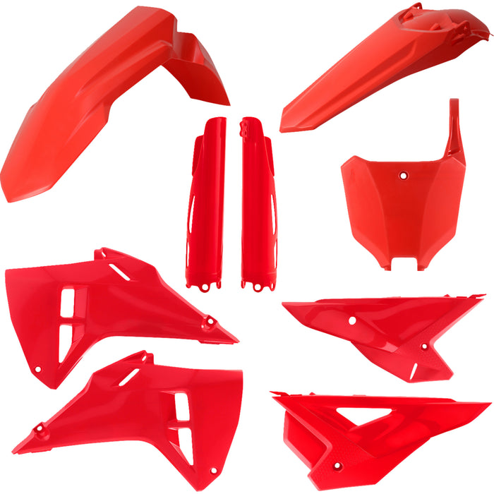 ACERBIS 1403-4116 2985980227 Replacement Plastic Kit Full Replacement Body Kit - Red