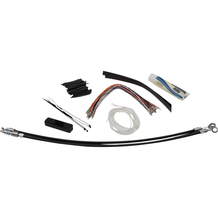 FAT BAGGERS INC. 0662-0762 109114-B Control Installation Kit - Cable Clutch - 14" - Black