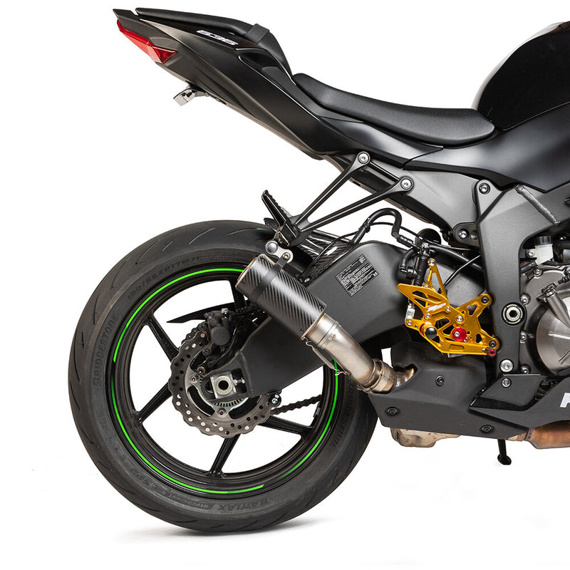 Hot Bodies MGP Stinger Slip-ON Matte Carbon - 50901-2405 Kawasaki Ninja / Ninja Edition 2009-2023