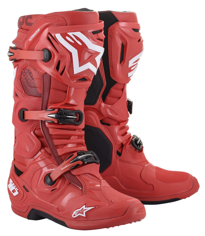 Alpinestars 482-12110 2010020-30-10 TECH 10 BOOTS RED SZ 10