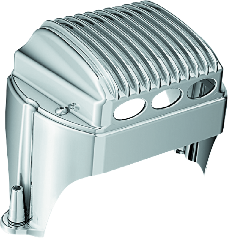 Kuryakyn 1547 Regulator Cover 97-11 Touring Chrome - Photo - Primary