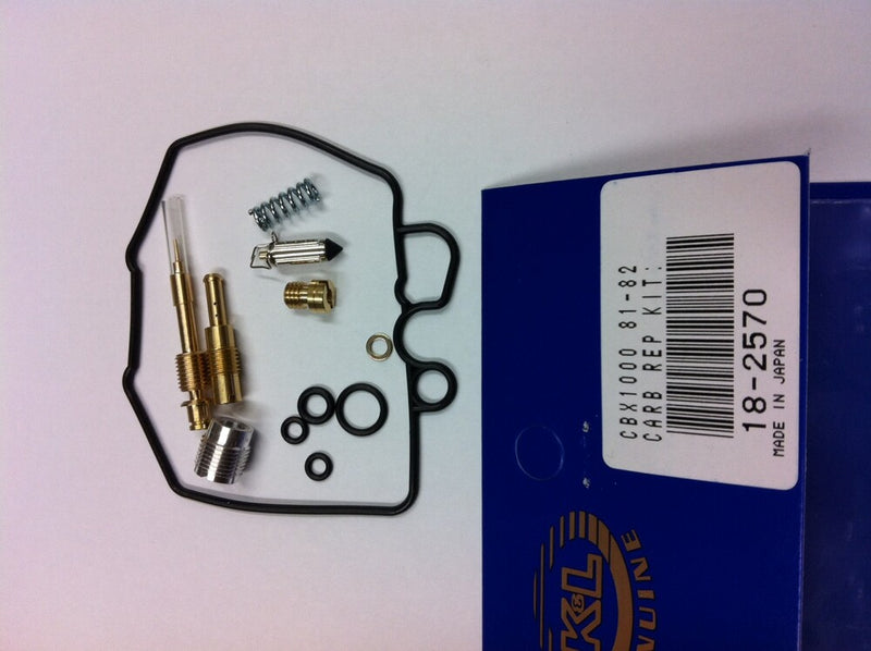 K&l Supply Carburetor Repair Kit - 18-2570 Honda Super Sport 1981-1982