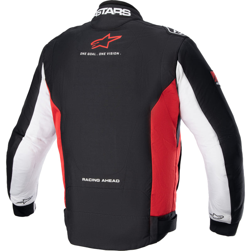 ALPINESTARS Monza Sport Jacket Black/Bright - Red/White