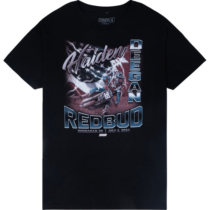 DEEGAN APPAREL 3030-24455 DMTSS4012BLK3XL Red Bud T-Shirt black - 3xl