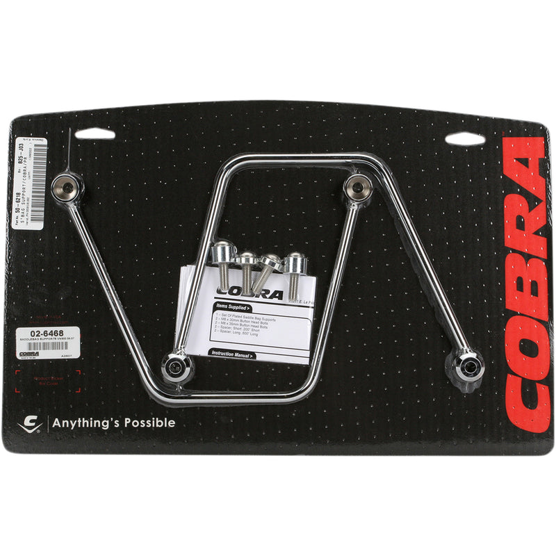 Cobra Saddlebag Support - 02-6468 Kawasaki 900 2006-2017