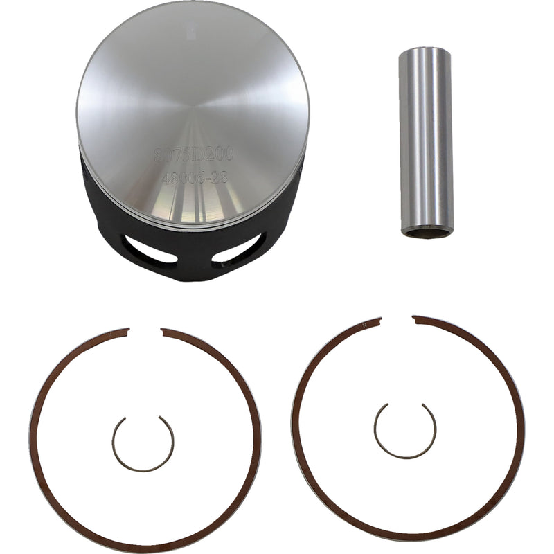 WOSSNER 0910-4796 8075D200 Piston Kit for 2 Stroke Piston Kit - 65.94 mm - Yamaha