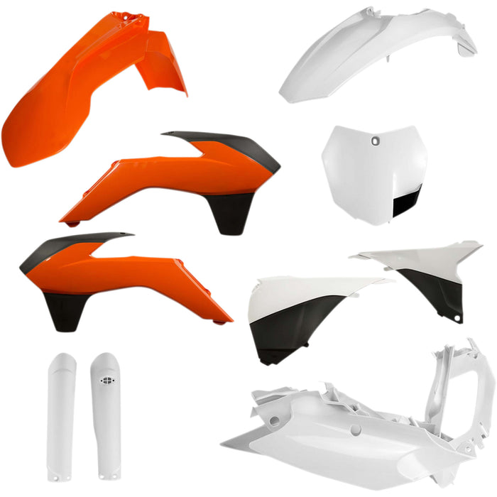 ACERBIS 1403-1735 2403095135 Replacement Plastic Kit Full Replacement Body Kit - OEM Orange/White/Black