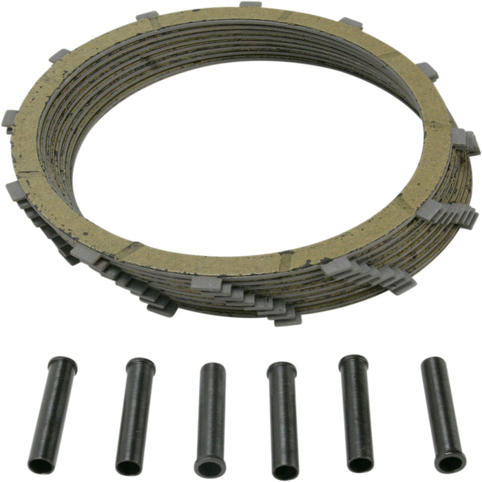 DRAG SPECIALTIES 1131-0439 Clutch Friction Plate Set Aramid Fiber Plates