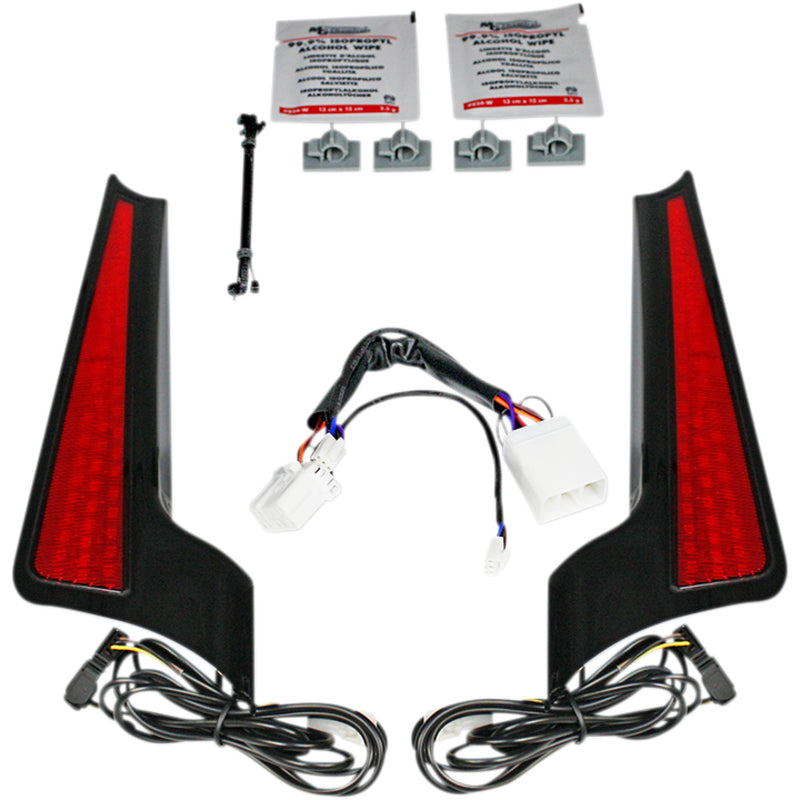 Custom Dynamics Fascia Panel - CD-FASCIA-HD-RB For Harley Street Glide 2006-2009