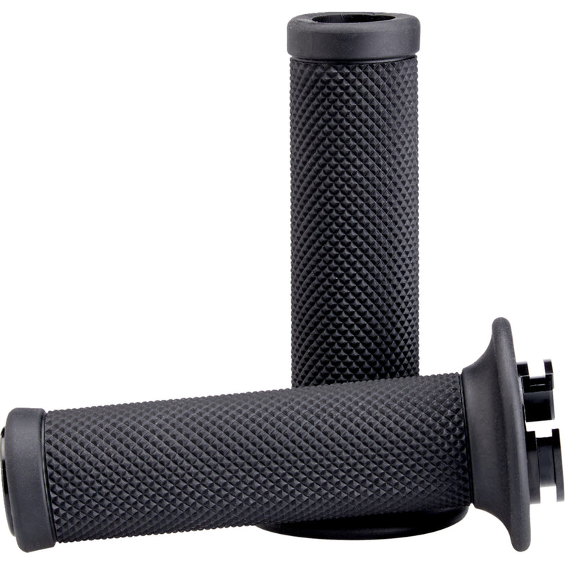 Biltwell Alumicore Grips Grips Alumicore 7/8" TBW Black - 6605-201-78 For Harley Sportster 2021-2023