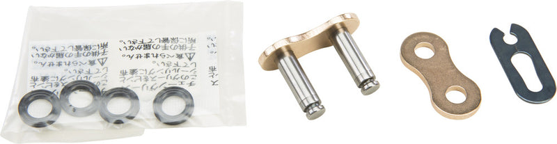 Fire Power X-Ring Clip Master Link 520 Gold - 520FPX-SKJ/G For Husaberg Dirt Bikes 1992-2014 | Kawasaki Dirt Bikes 1978-2018