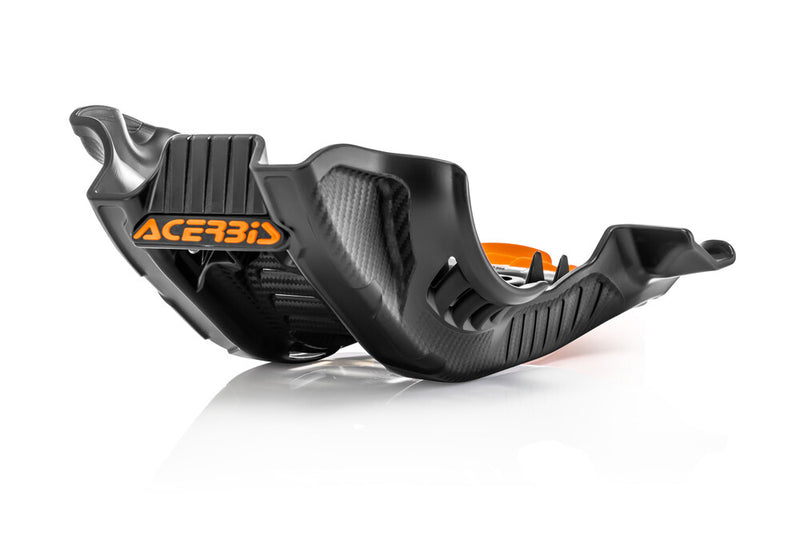 Acerbis Skid Plate Black Orange - 2736375229 KTM SX-F 250 / SX-F 350 2019-2022