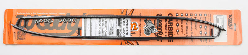 Woody's 4" Carbide Runners - EYV3-0608 Yamaha Bravo 250 1992
