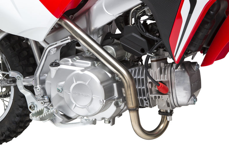 Yoshimura RS-9T Header Canister END CAP Exhaust System SS-AL-CF - 221110R520 Honda CRF110F 2019-2024
