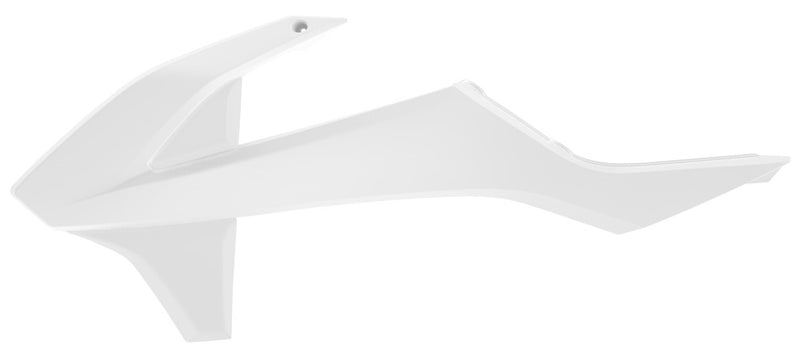 Polisport Radiator Shroud White - 8417800002 KTM Dirt Bikes 2016-2019