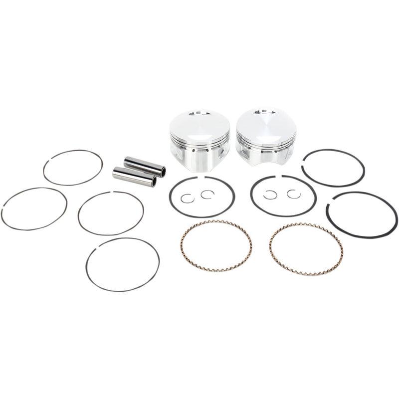 S&S Cycle Piston Kit - 92-1410 For Harley Motorcycles 1984-1999