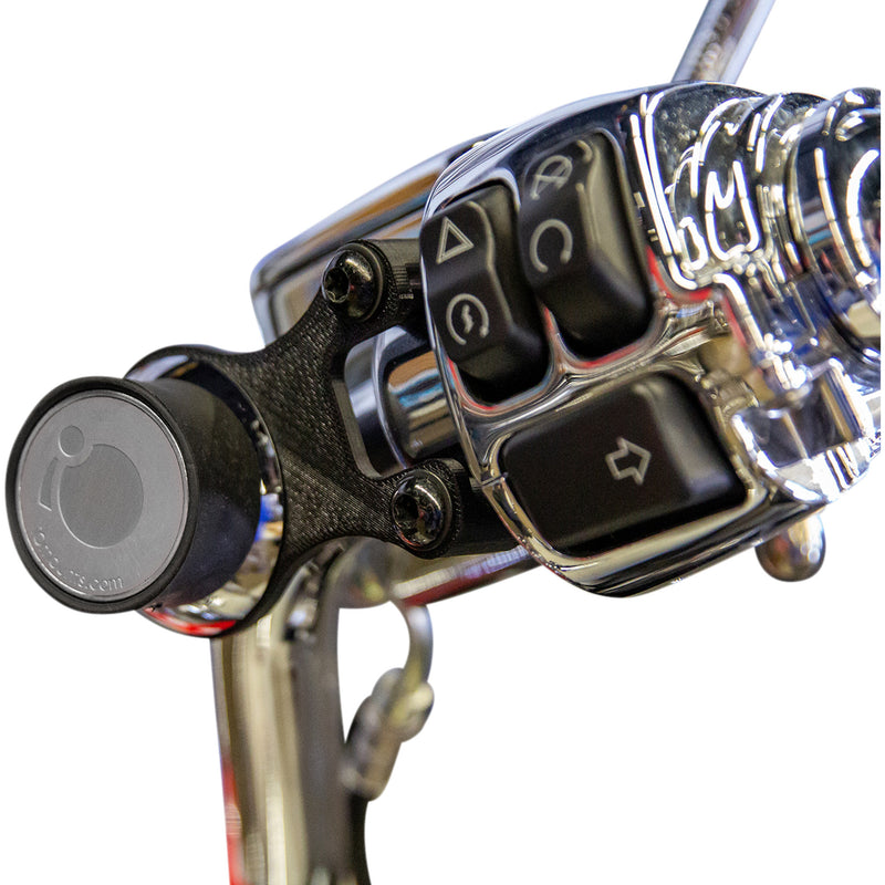 Klock Werks iOmounts Mount - KWD-01-0605-B For Harley Motorcycles 1996-2026