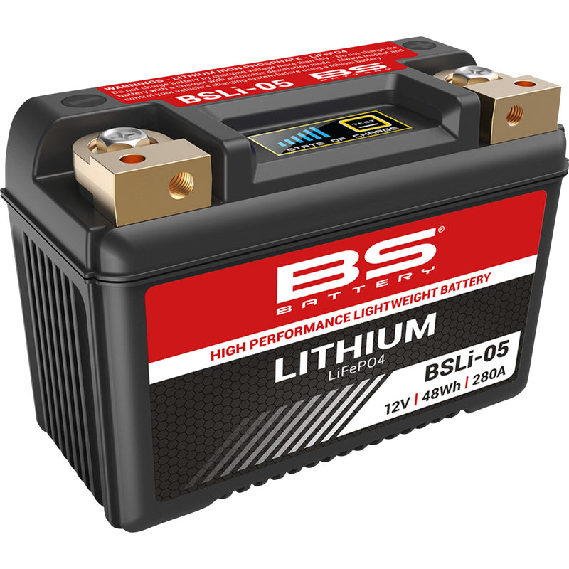 Bs Battery BSLi Battery - 360105 For Suzuki Motorcycles 1972-2007 | Ducati Motorcycles 1987-2001 | Kawasaki Motorcycles 1974-2014