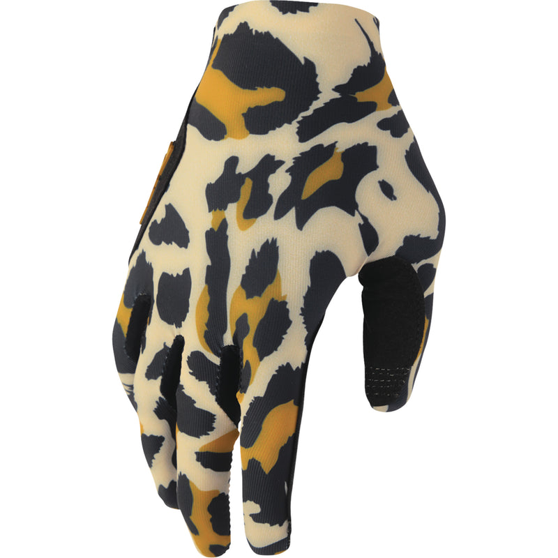 THOR Women's SPORTMODE Cheetah Gloves Tan/Black