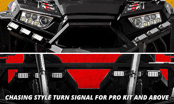 Xk Glow 653-0058 XK-DT-PRO PRO PLUG-AND-PLAY TURN SIGNAL KIT