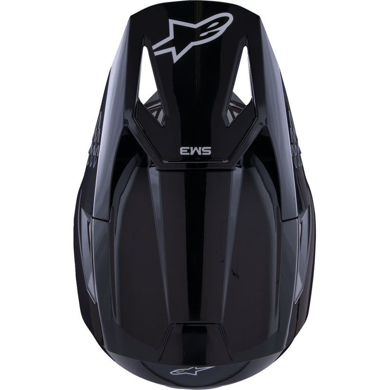 ALPINESTARS SM3 Solid Helmet - Gloss Black