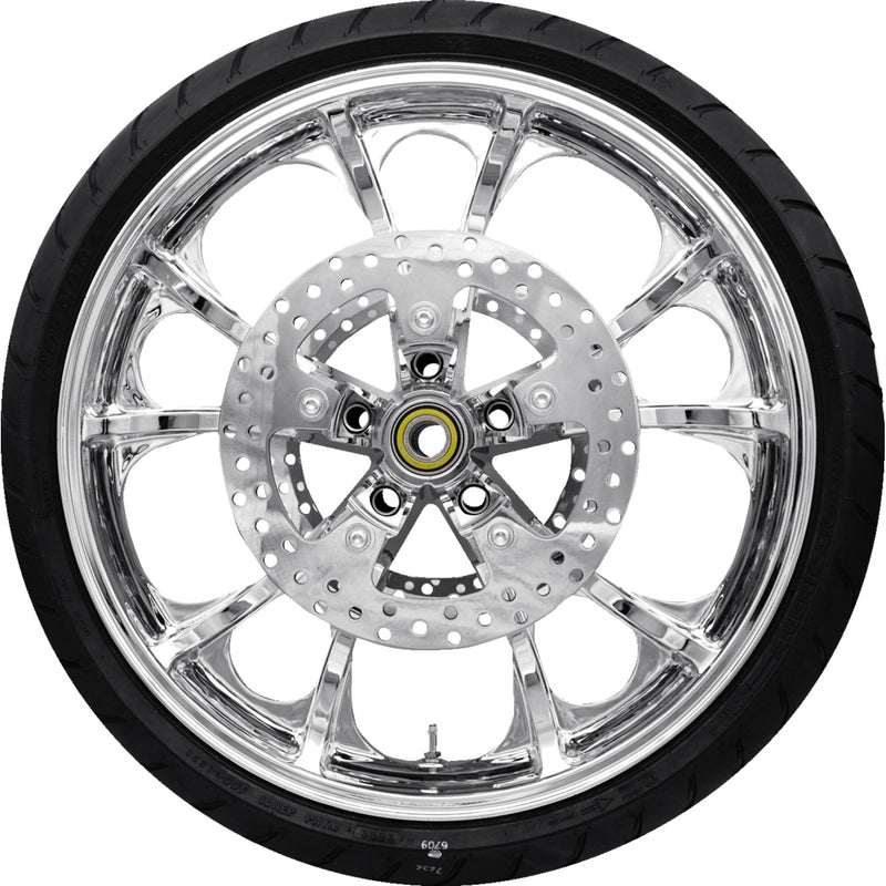 Coastal Moto Wheel - PKG2-LGO213CH-ABST For Harley Touring 2008-2024
