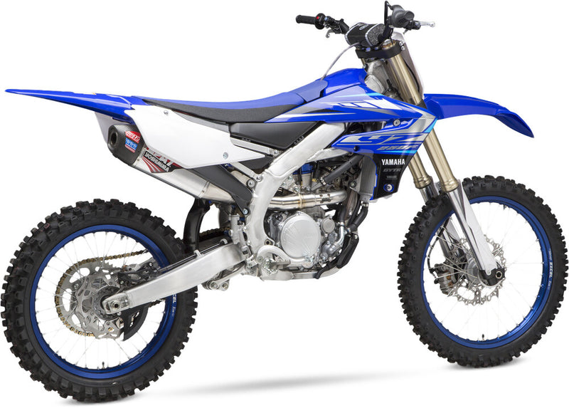 Yoshimura RS-12 HDR Canister END CAP Exhaust System SS-AL-CF - 231020S320 Yamaha YZ 250 2019-2024