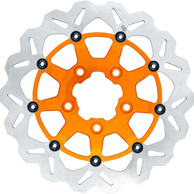 Gbrakes Wave® Brake Rotor - GBDU033 For Harley Motorcycles 2000-2026