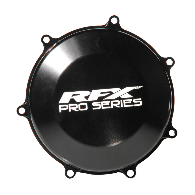 RFX Clutch Cover Hard Anodized Black - FXCC 20400 99H2 Kawasaki KX 450 2019-2020