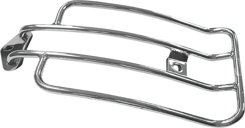 Harddrive Solo Luggage Rack Chrome - 77-0063 For Harley Dyna 1991-2005