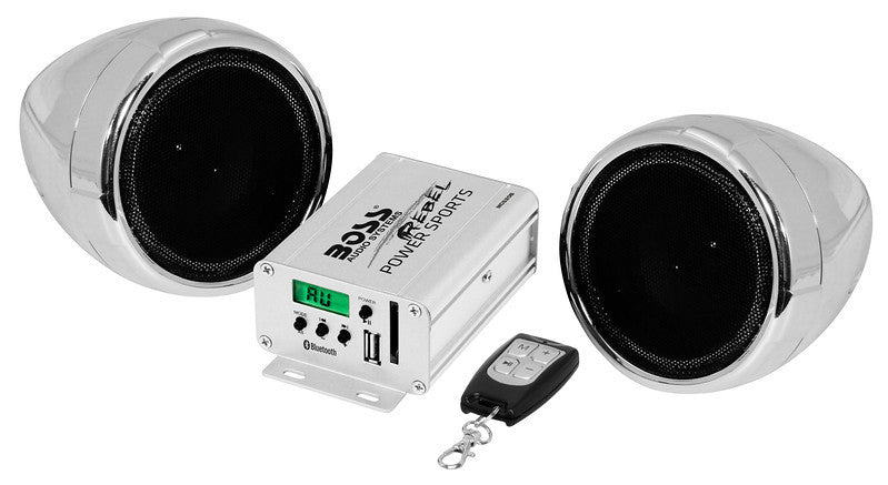 Boss Audio 63-8028 MC520B MC520 SPEAKER SYSTEM 600W CHROME 3