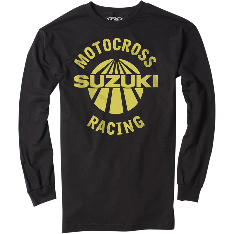 FACTORY EFFEX Suzuki Vet Long-Sleeve T-Shirt Black