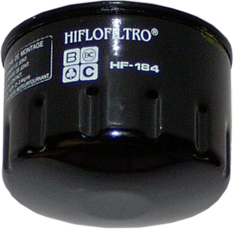 Hiflofiltro OIL Filter - HF184 For Aprilia Atlantic 500 / Scarabeo 500 / Scarabeo 500 Ie 2001-2005 | Piaggio 400 / 500 2008-2010
