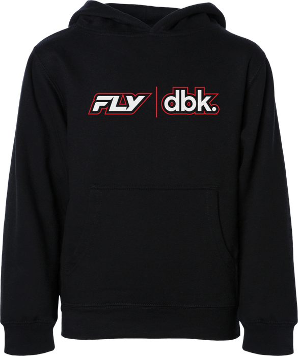 Fly Racing 325-00086YL 325-00086YL YOUTH FLY DBK WHEELIE HOODIE BLACK YL
