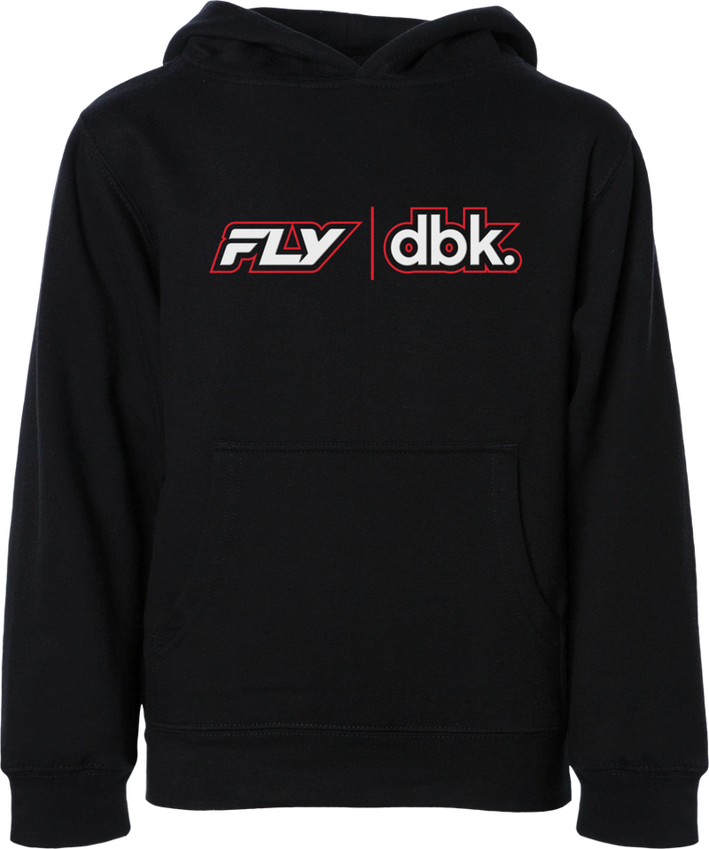 Fly Racing 325-00086YX 325-00086YX YOUTH FLY DBK WHEELIE HOODIE BLACK YX