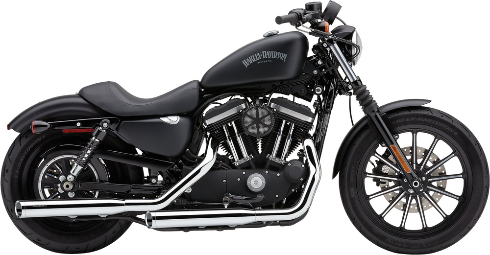 Cobra 82-96014 6031 3" SLIP-ONS CHROME SPORTSTER 14-24