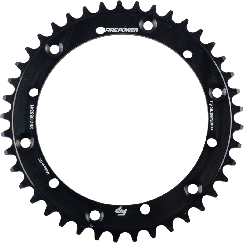Fire Power Rear Sprocket Steel 41T Black - FPS-853-41-BLK Yamaha ATVs 1988-2006