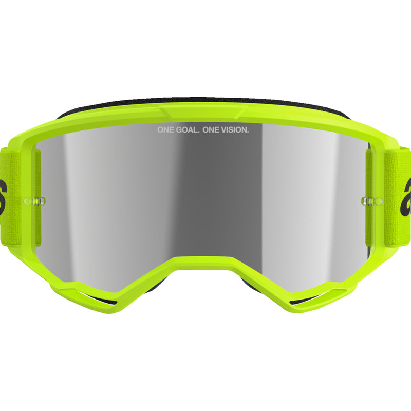 ALPINESTARS GOGGLES Vision 3 Wordmark Goggle - Silver Mirror