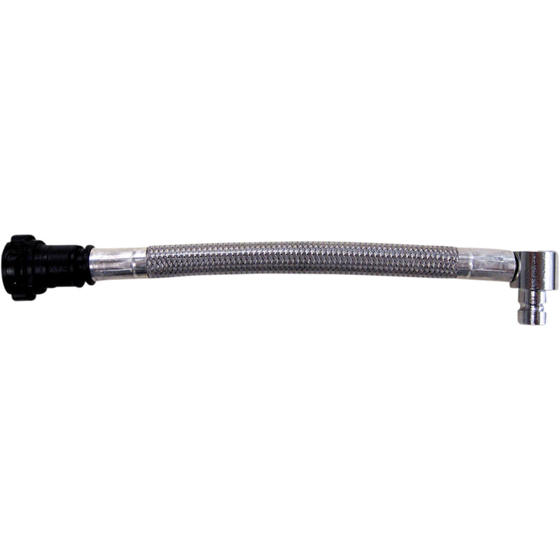 Goodridge EFI Line Clear Coated FLH Sftl - HDFL-001EFI/CL For Harley Motorcycles 2001-2017