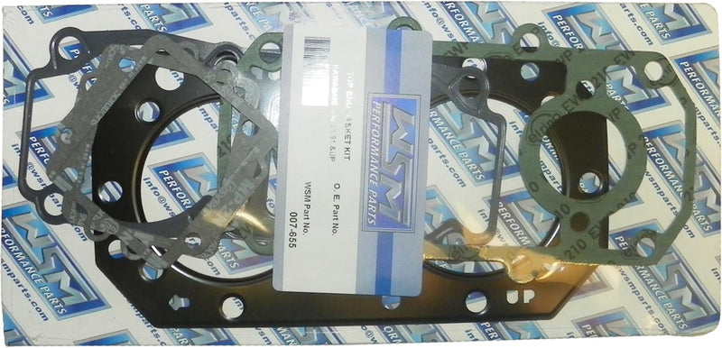 Wsm TOP END Gasket Kit Kawasaki Kawasaki 550 91 UP - 007-655 Kawasaki 550 / 550SX 1991-1995